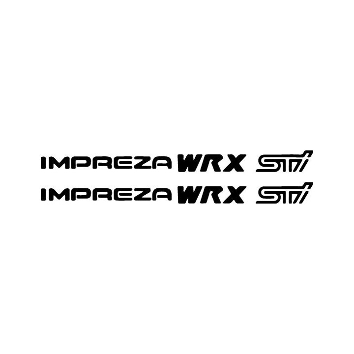 Buy Impreza Wrx Sti Aftermarket Decal Sticker Online