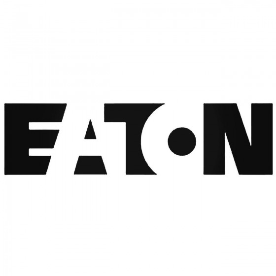 Eaton Sponsor Decal Sticker