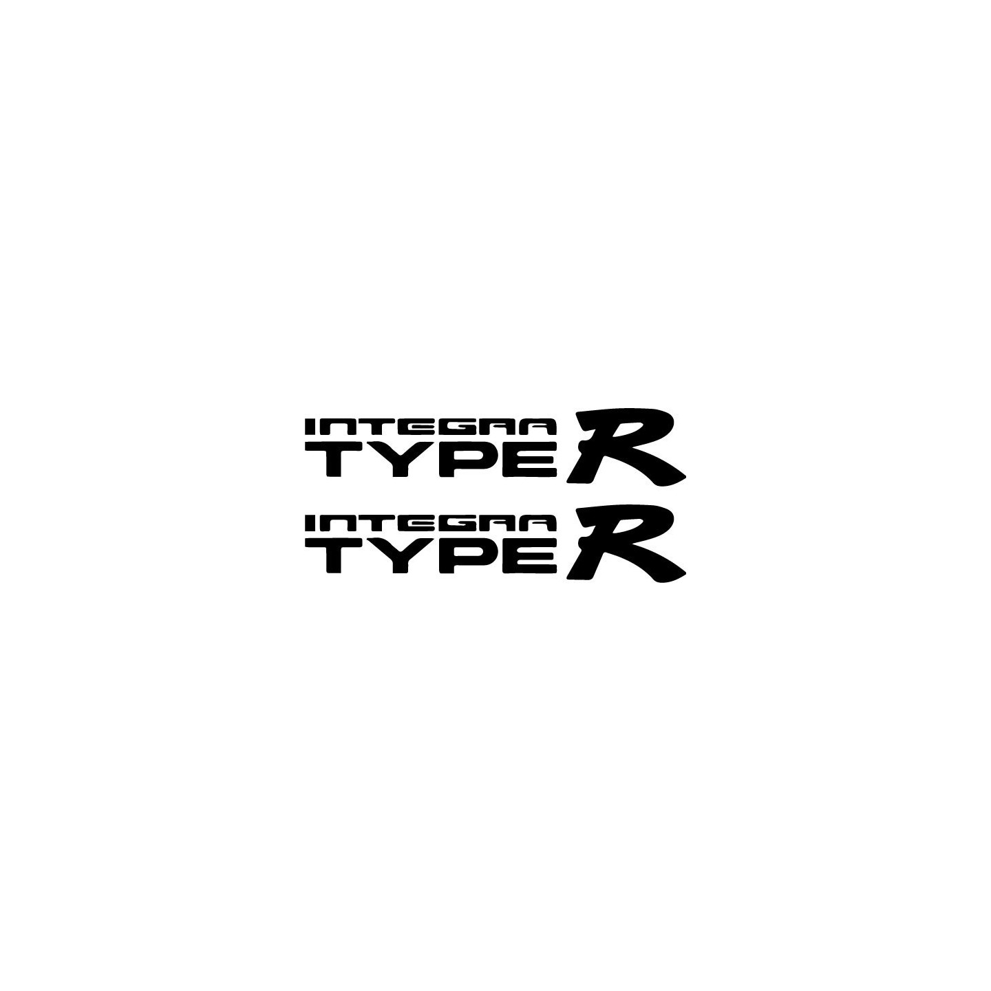 Integra Type R Window Sticker Buy Integra Type R Vinyl Decal Sticker Online