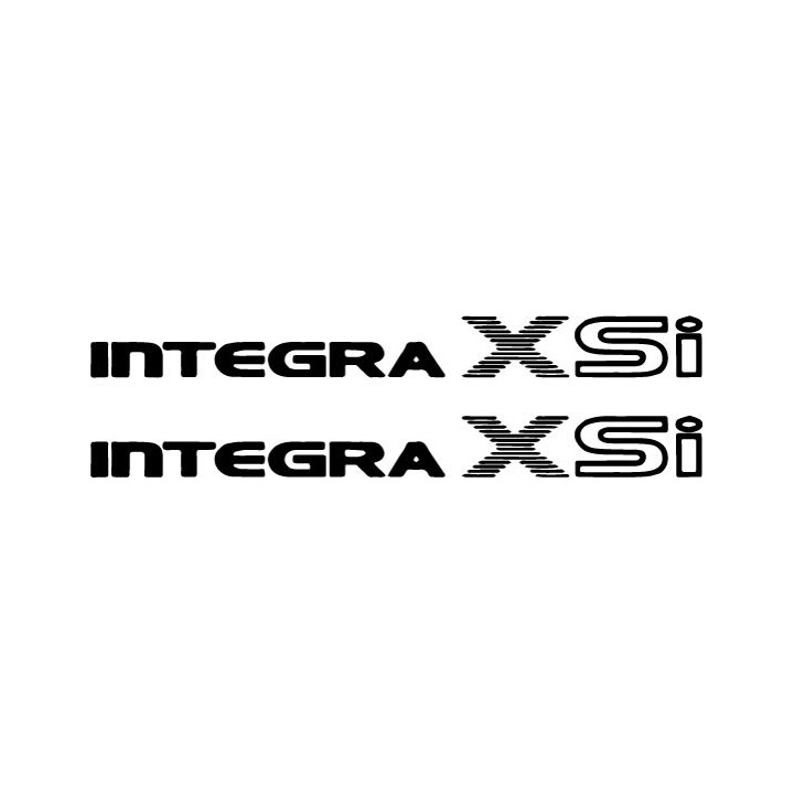 Buy Integra Xsi Vinyl Decal Sticker Online