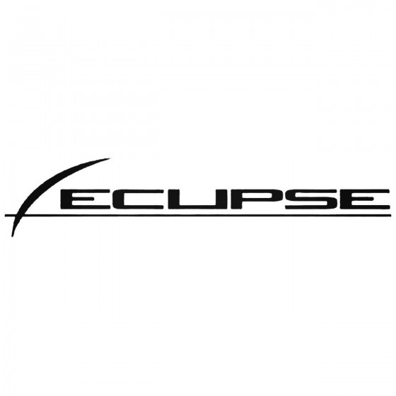 Eclipse Graphic Decal Sticker