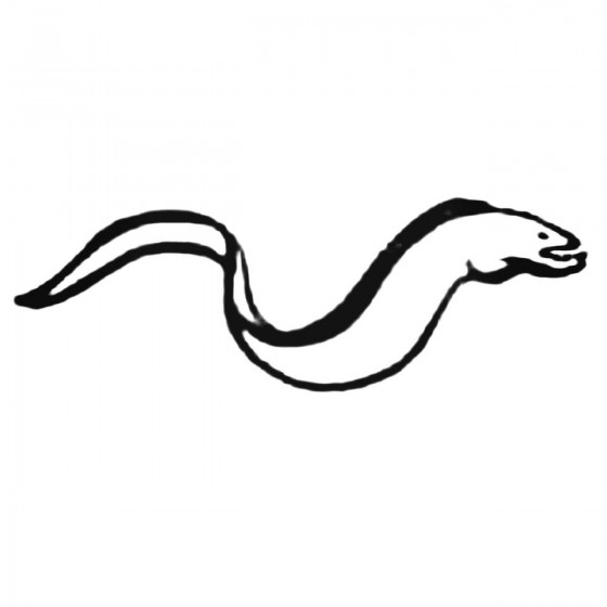 Electric Eel Decal Sticker
