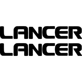 Buy Lancer Vinyl Decal Sticker Online