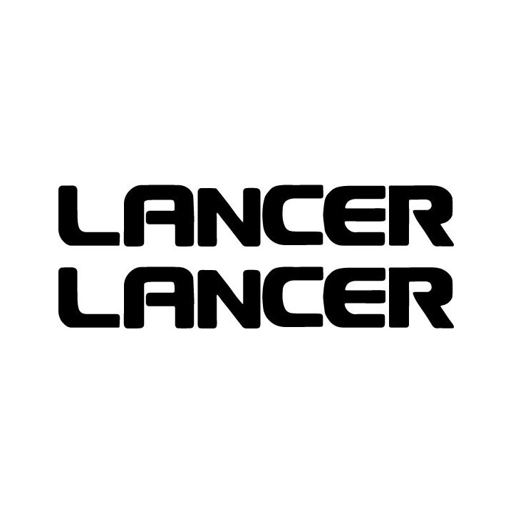 Buy Lancer Vinyl Decal Sticker Online
