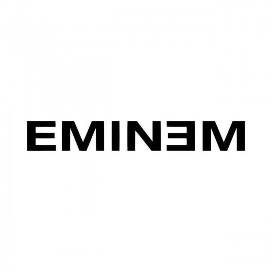 Eminem Logo Vinyl Decal...