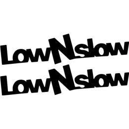 Buy Low N Slow Vinyl Decal Online