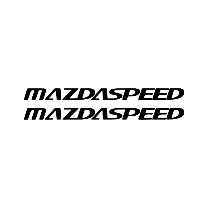 Buy Mazdaspeed Vinyl Decal Sticker Online