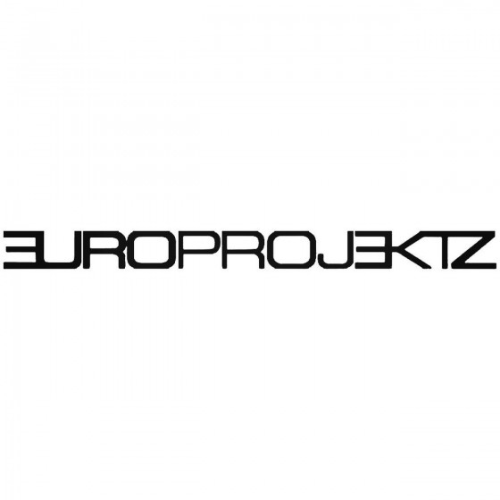 Europrojektz Sticker