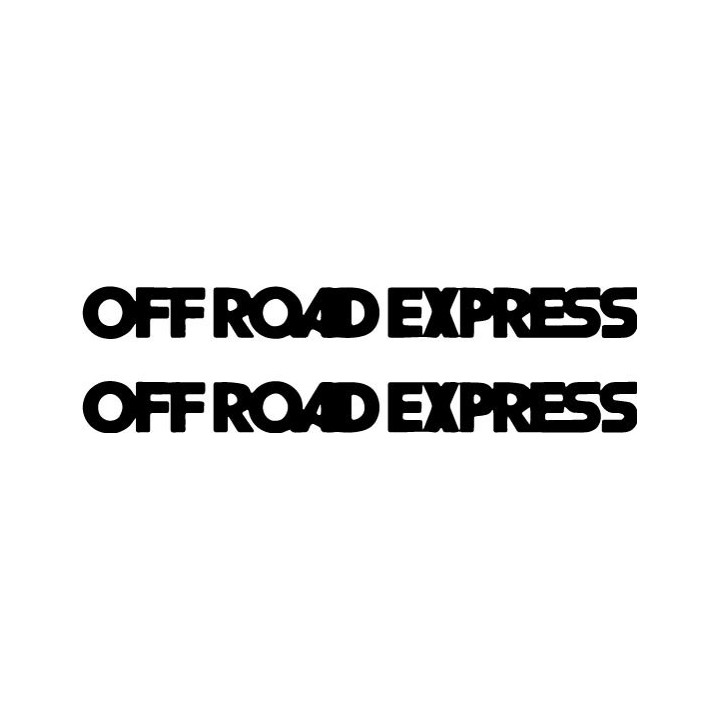 Buy Offroad Express Vinyl Decal Sticker Online