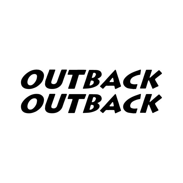 Buy Outback Vinyl Decal Sticker Online