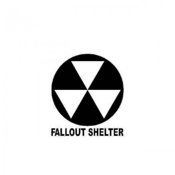 Fallout Shelter Decal Sticker