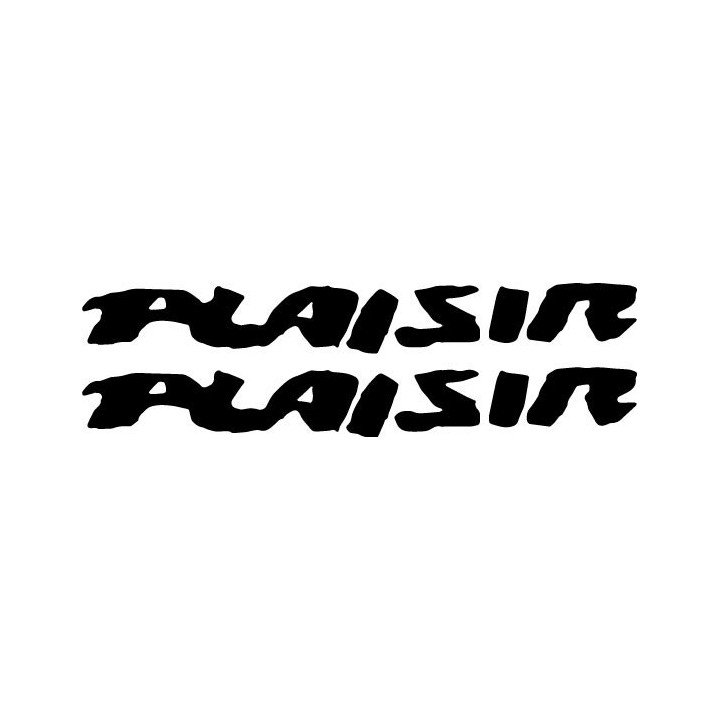 Buy Plaisir Vinyl Decal Sticker Online