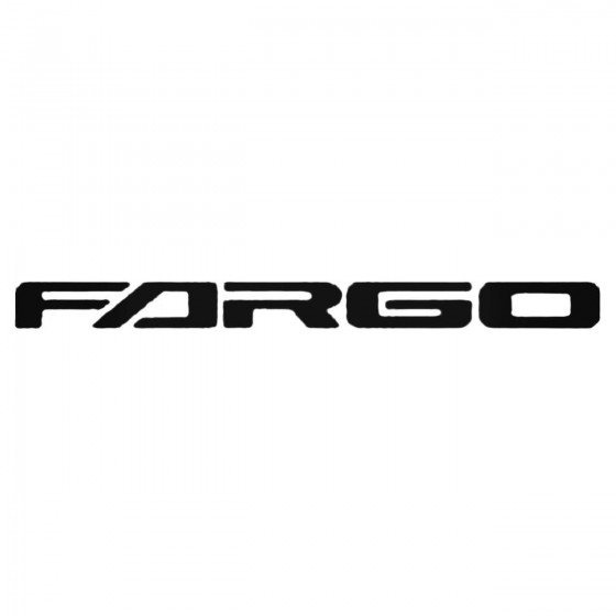 Fargo Decal Sticker