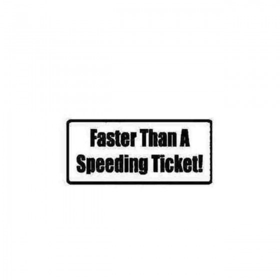 Faster Than A Speeding...