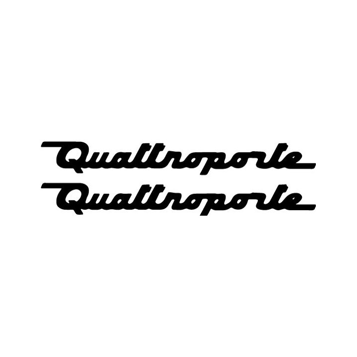 Buy Quattroporte Aftermarket Decal Sticker Online