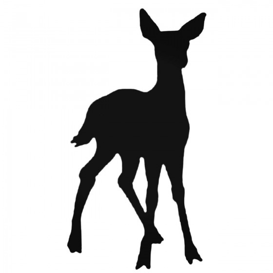 Fawn Deer Decal Sticker