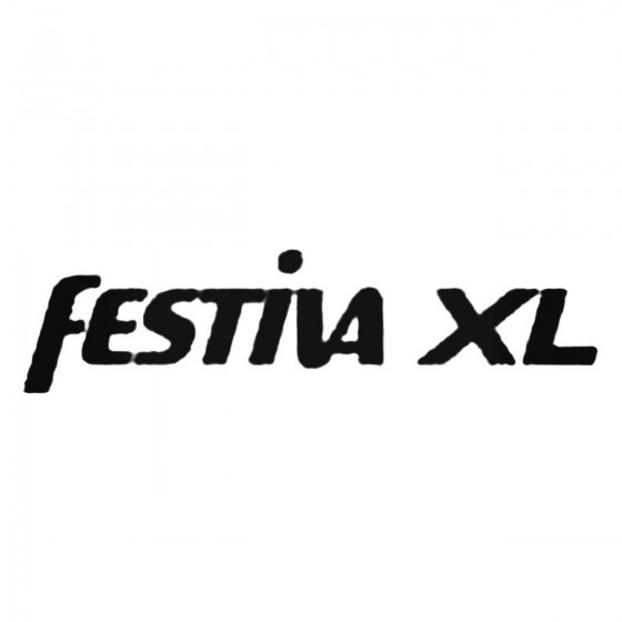 Festiva Xl Decal Sticker