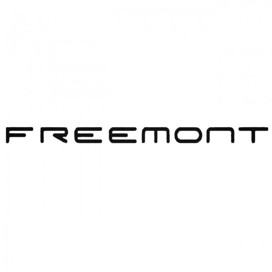 Fiat Freemont Decal Sticker