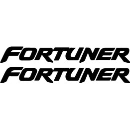 Buy Toyota Fortuner Logo Aftermarket Decal Sticker Online