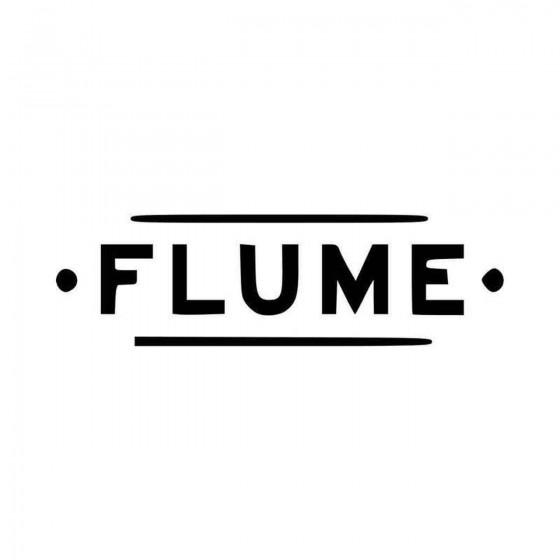 Flume Logo Vinyl Decal Sticker