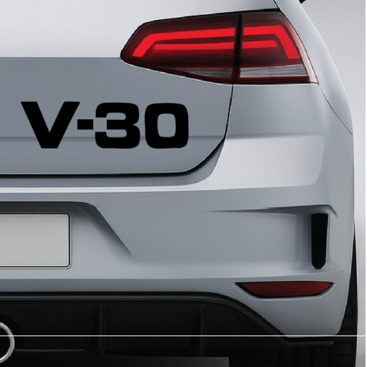 Buy V30 Vinyl Decal Sticker Online