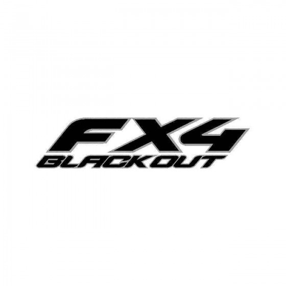 Ford Fx Blackout Vinyl...