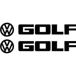 Buy Volkswagen Golf Decal Sticker Online