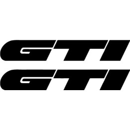 Buy Volkswagen Gti Vinyl Decal Sticker Online