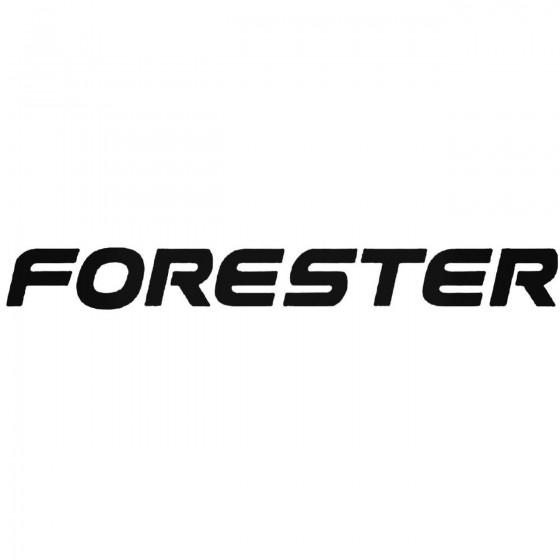 Forester Graphic Decal Sticker