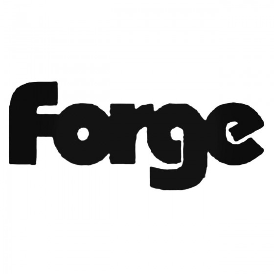 Forge Decal Sticker