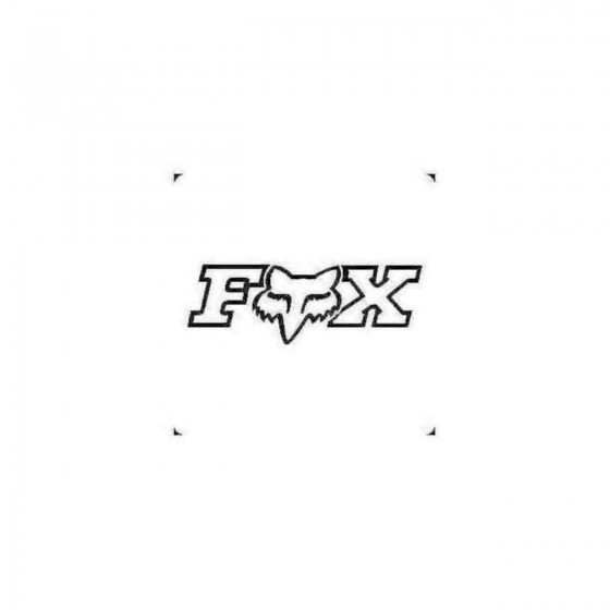 Fox Decal Sticker