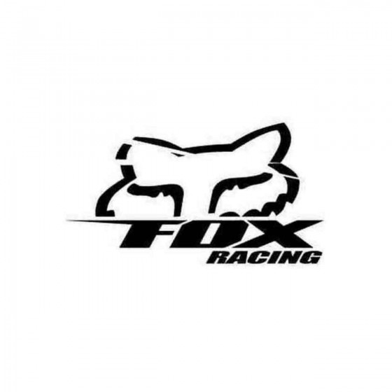 Fox Racing 1 Decal Sticker