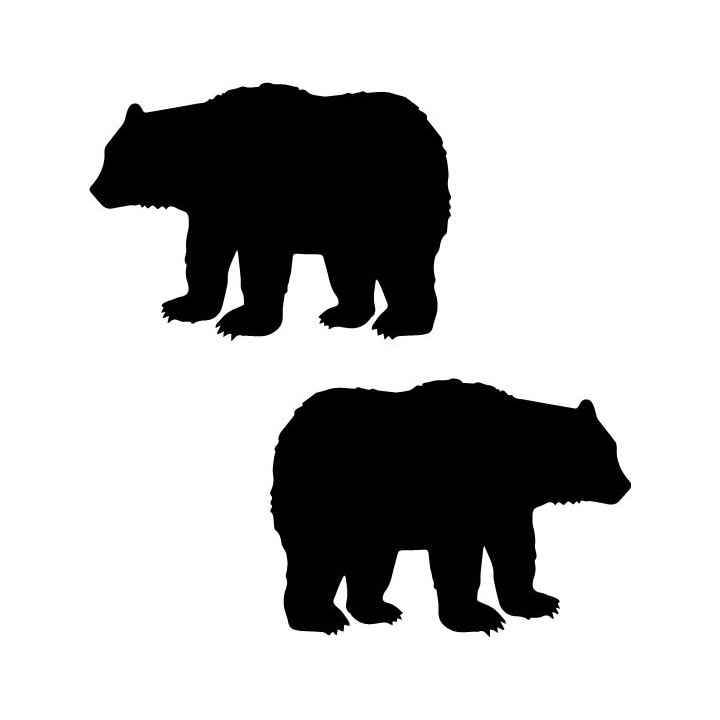 Buy Bear Grizzly Decal Sticker Online