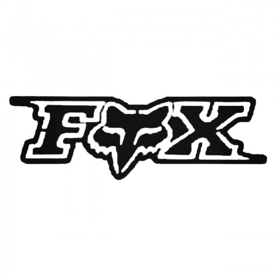 Fox Racing Stencil Decal...