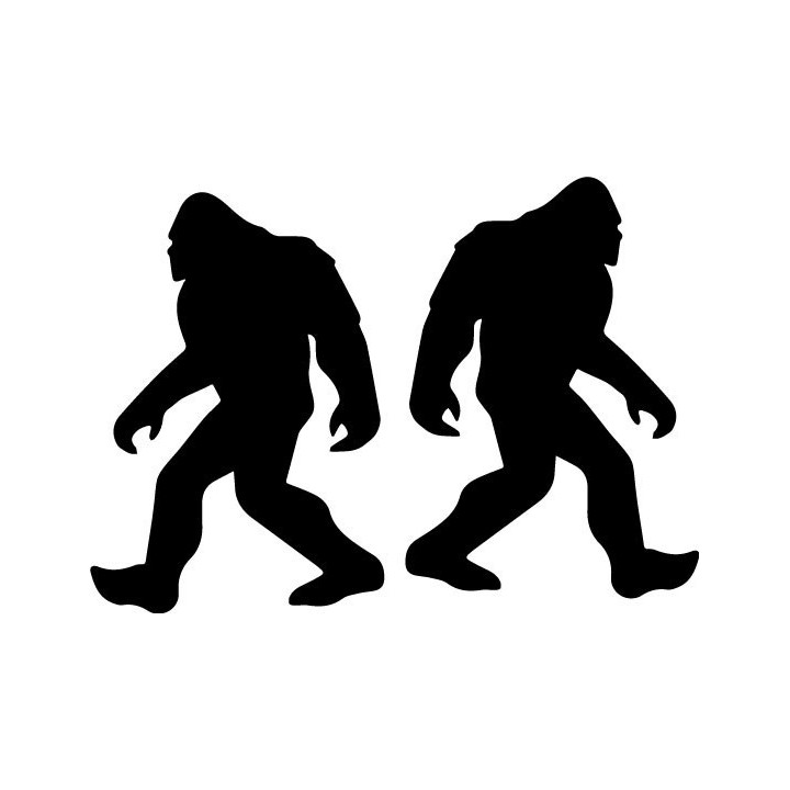Buy Bigfoot Sasquatch Decal Sticker Online