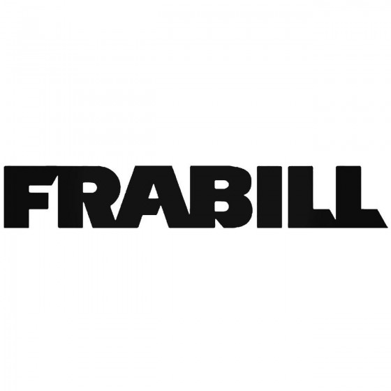 Frabill Logo 1 Sticker