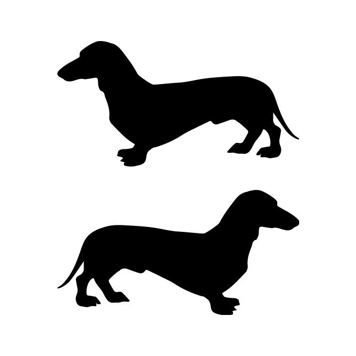Buy Dachshund Wiener Dog Decal Sticker Online