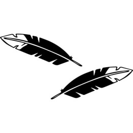 Buy Feather Bald Eagle Native American Decal Sticker Online