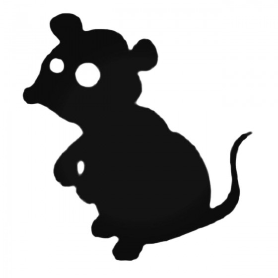 Funny Mouse Decal Sticker