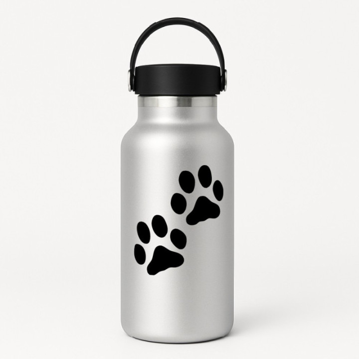 Buy Paw Prints Puppy Dog Decal Sticker Online