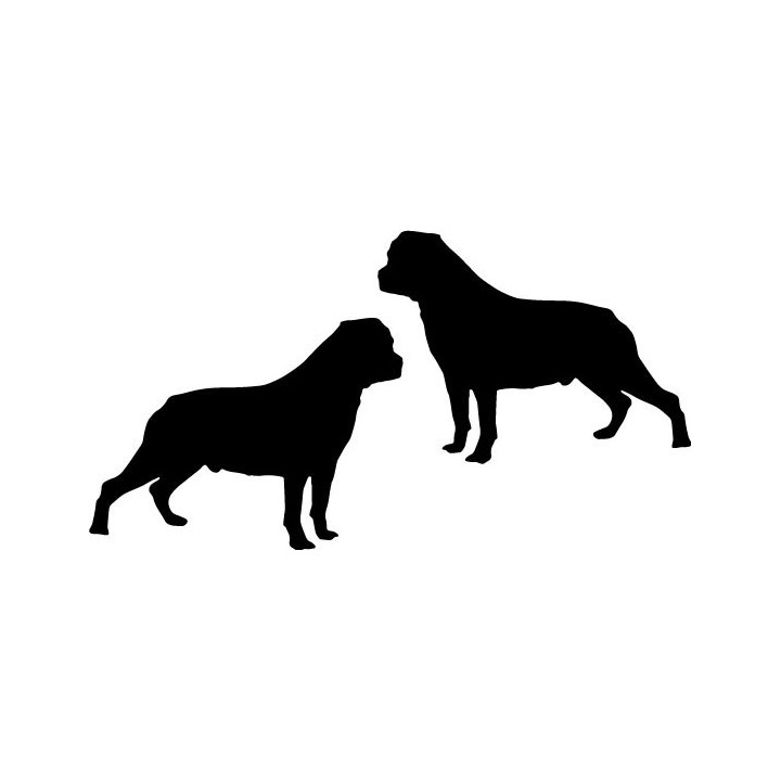 Buy Rottweiler Dog Decal Sticker Online