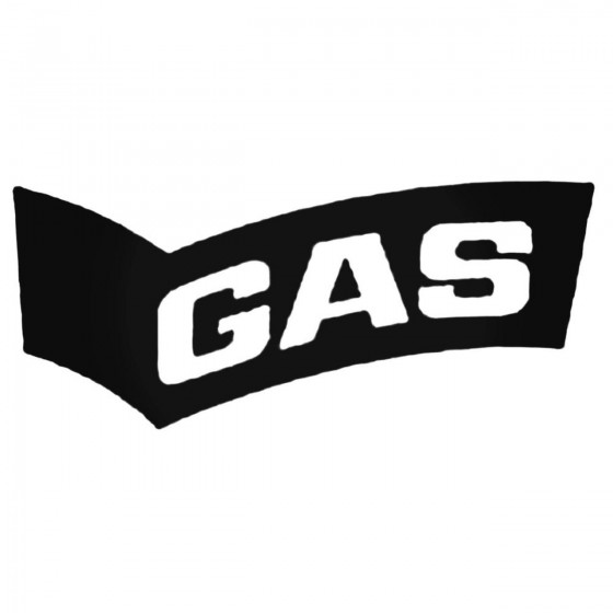 Gas Decal Sticker