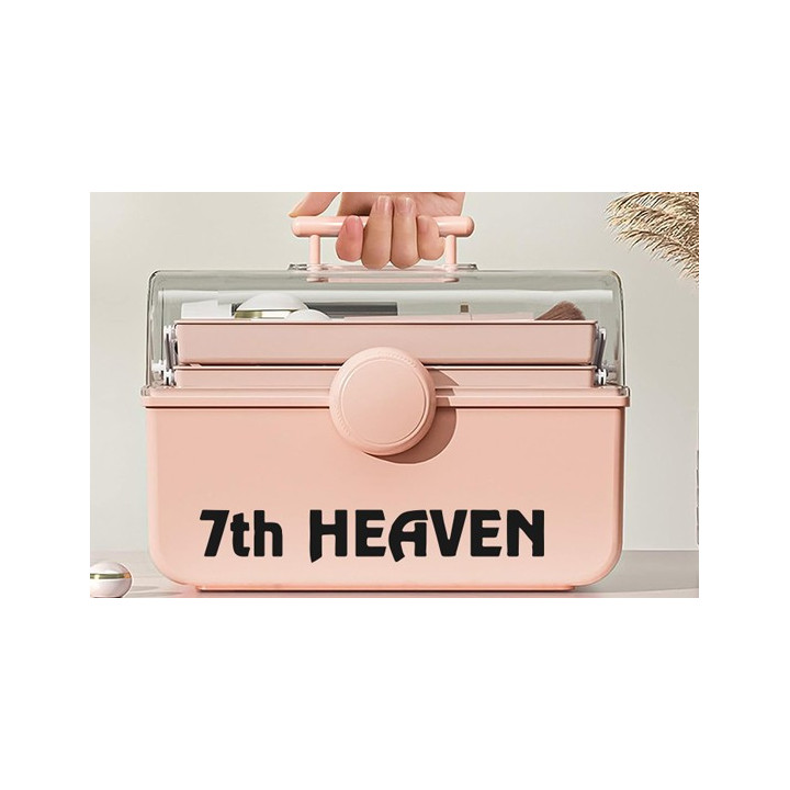 7th Heaven Stickers – Classic Rock Band Decals (2-Pack)