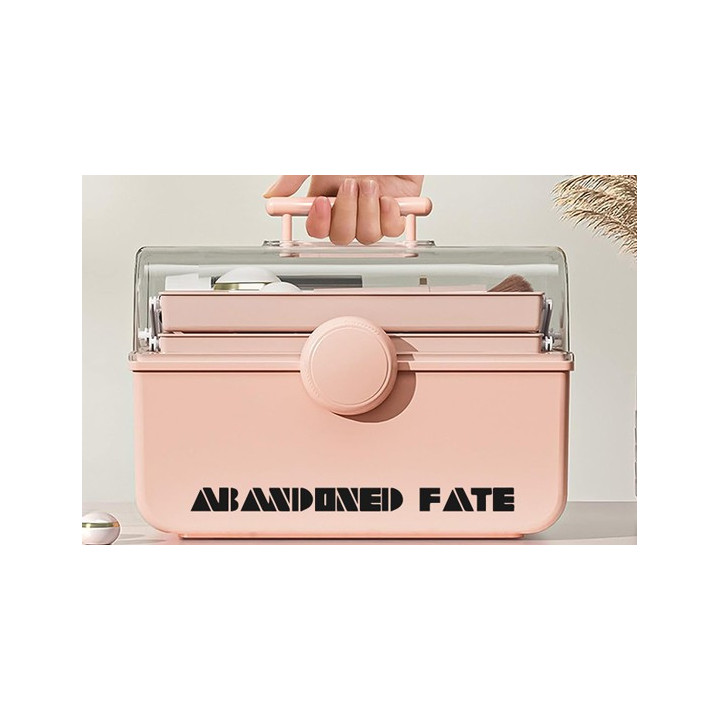 Abandoned Fate Stickers – Heavy Metal Band Decals (2-Pack)