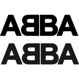 ABBA Stickers – Waterloo Mamma Mia Fan Decals (2-Pack)