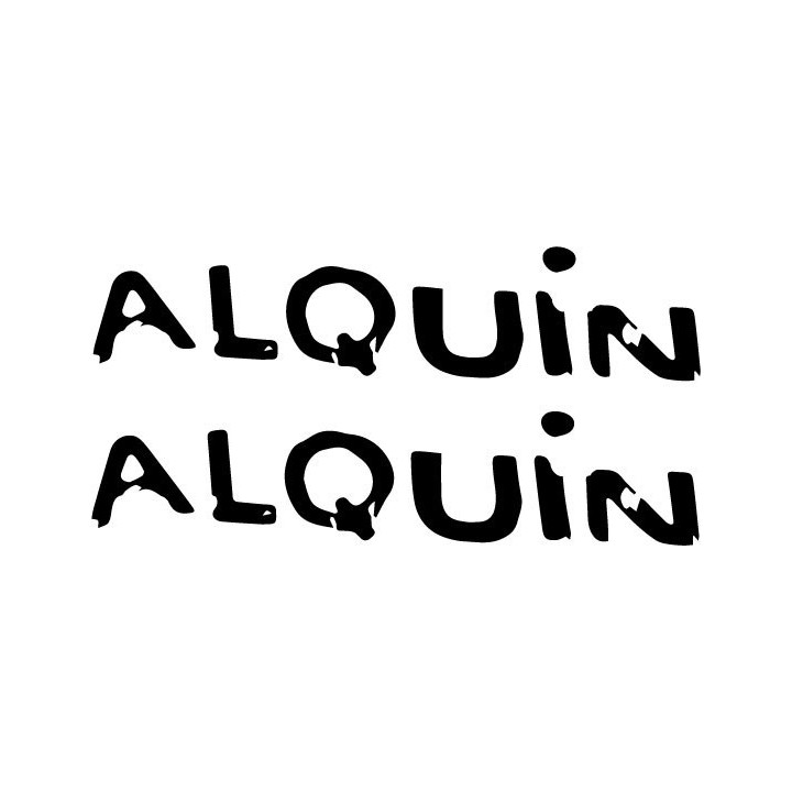 Alquin Stickers – Dutch Prog Rock Decals (2-Pack)
