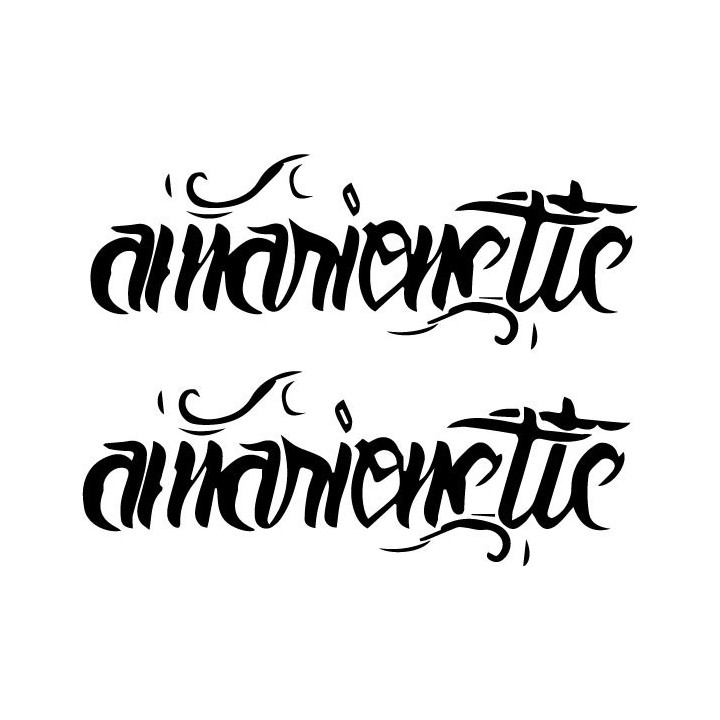 Amarionette Band Stickers – Post-Hardcore Decals (2-Pack)