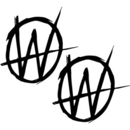American Wolves Stickers – Rock Band Decals (2-Pack)