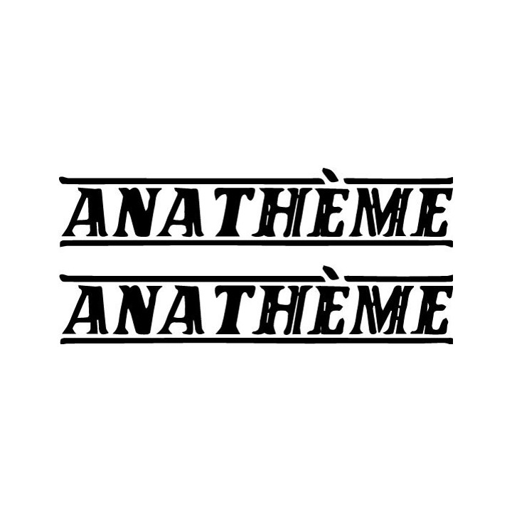 Anathème Stickers – French Metal Band Decals (2-Pack)