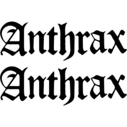Anthrax Stickers – Thrash Metal Decals (2-Pack)
